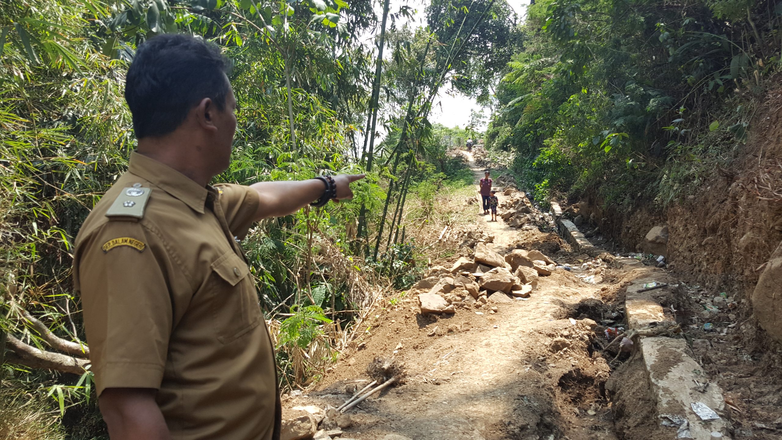 Kades Gudang Kahuripan Pastikan Pembangunan Berjalan Maksimal