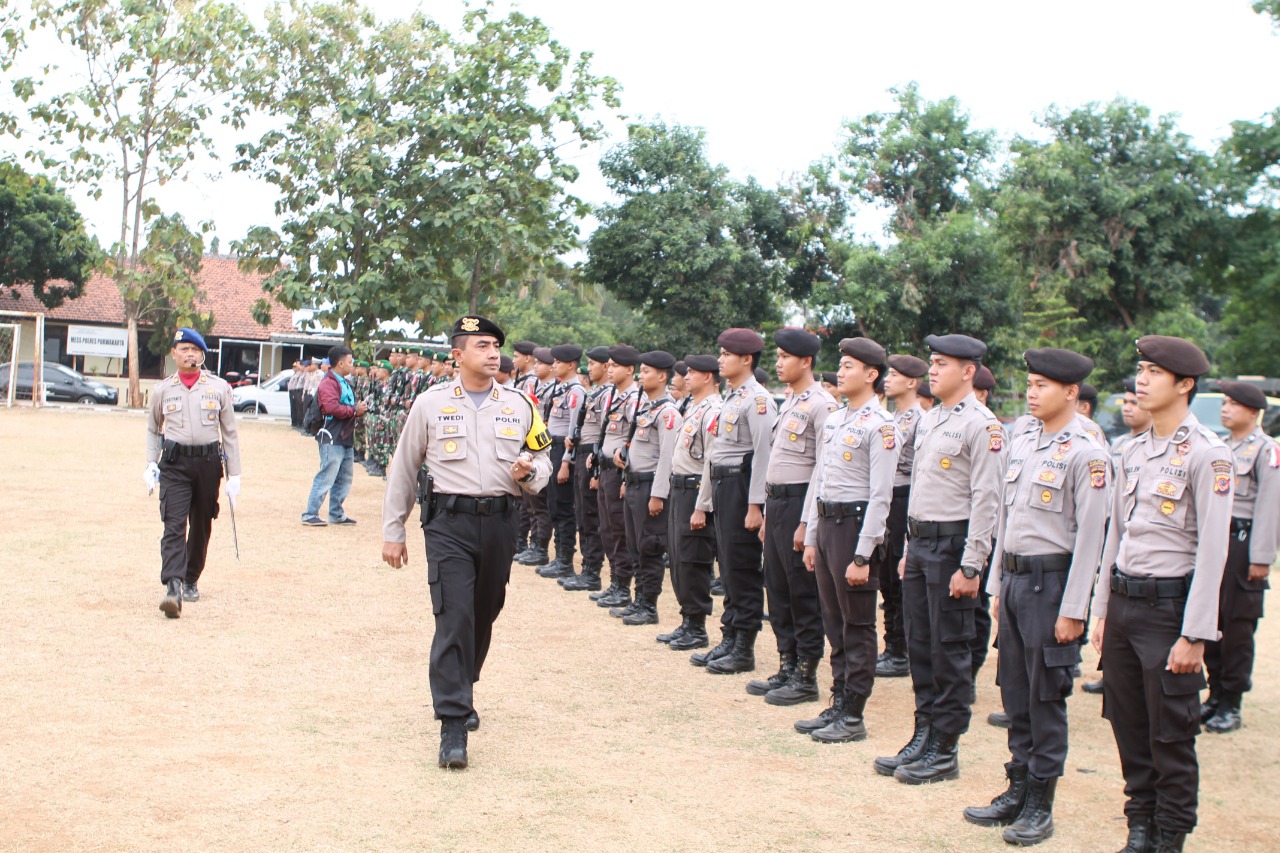 Polres Siagakan Personil Pengamanan Pemilu 2019