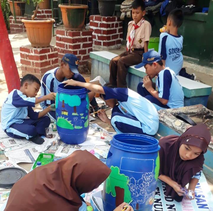 SMPN 2 Dawuan Persiapkan Adiwiyata Tingkat Provinsi