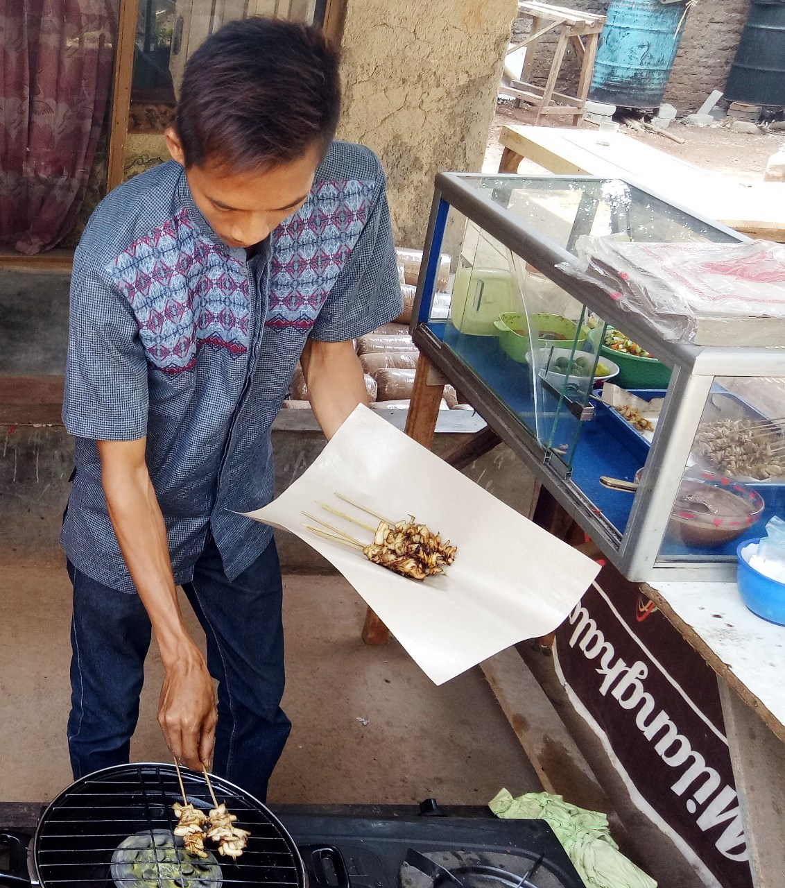 Gurih dan Sehat, Sate Jamur Non Kolesterol