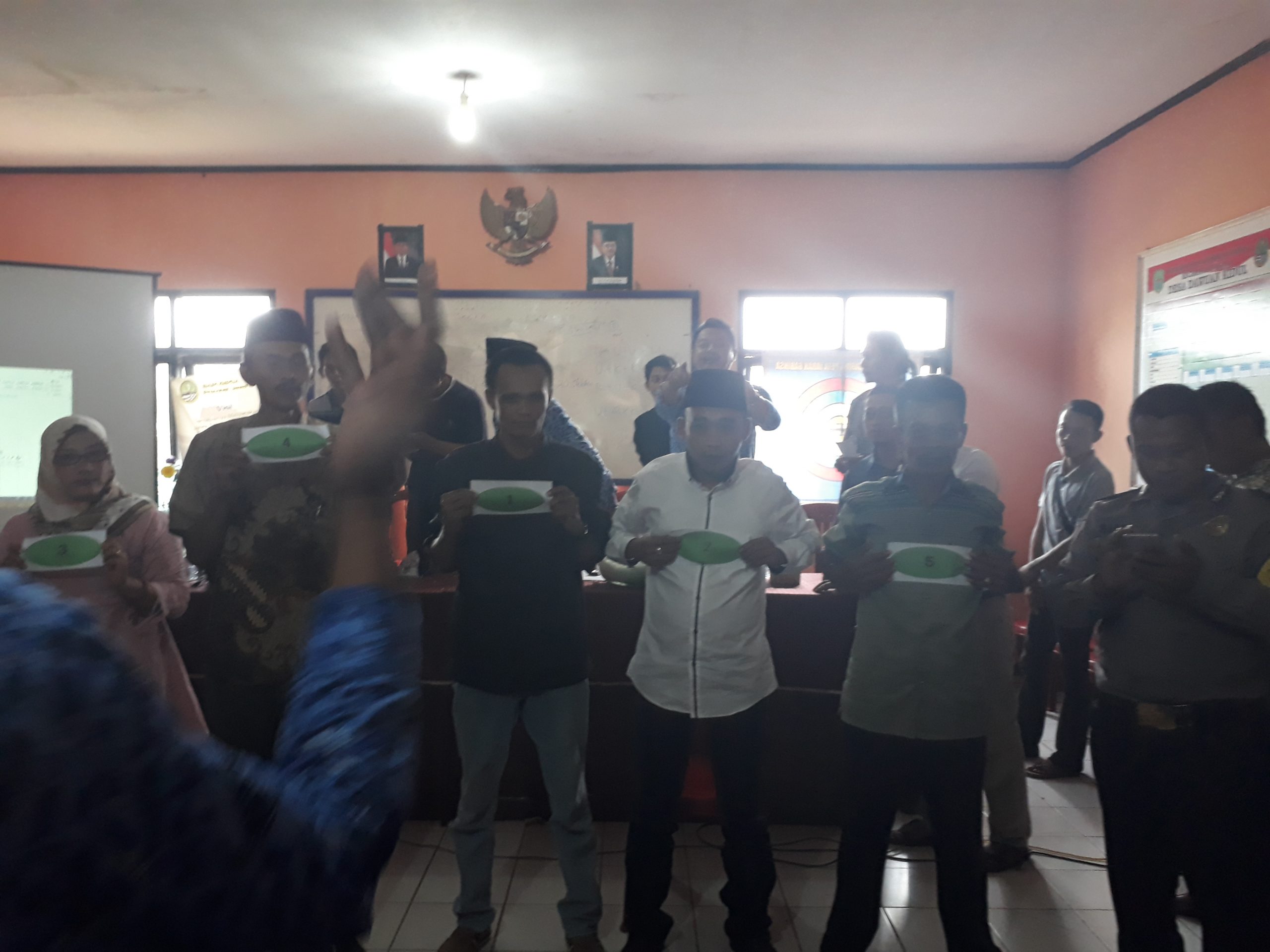 Dua Desa Tunda Pengundian Nomor Urut