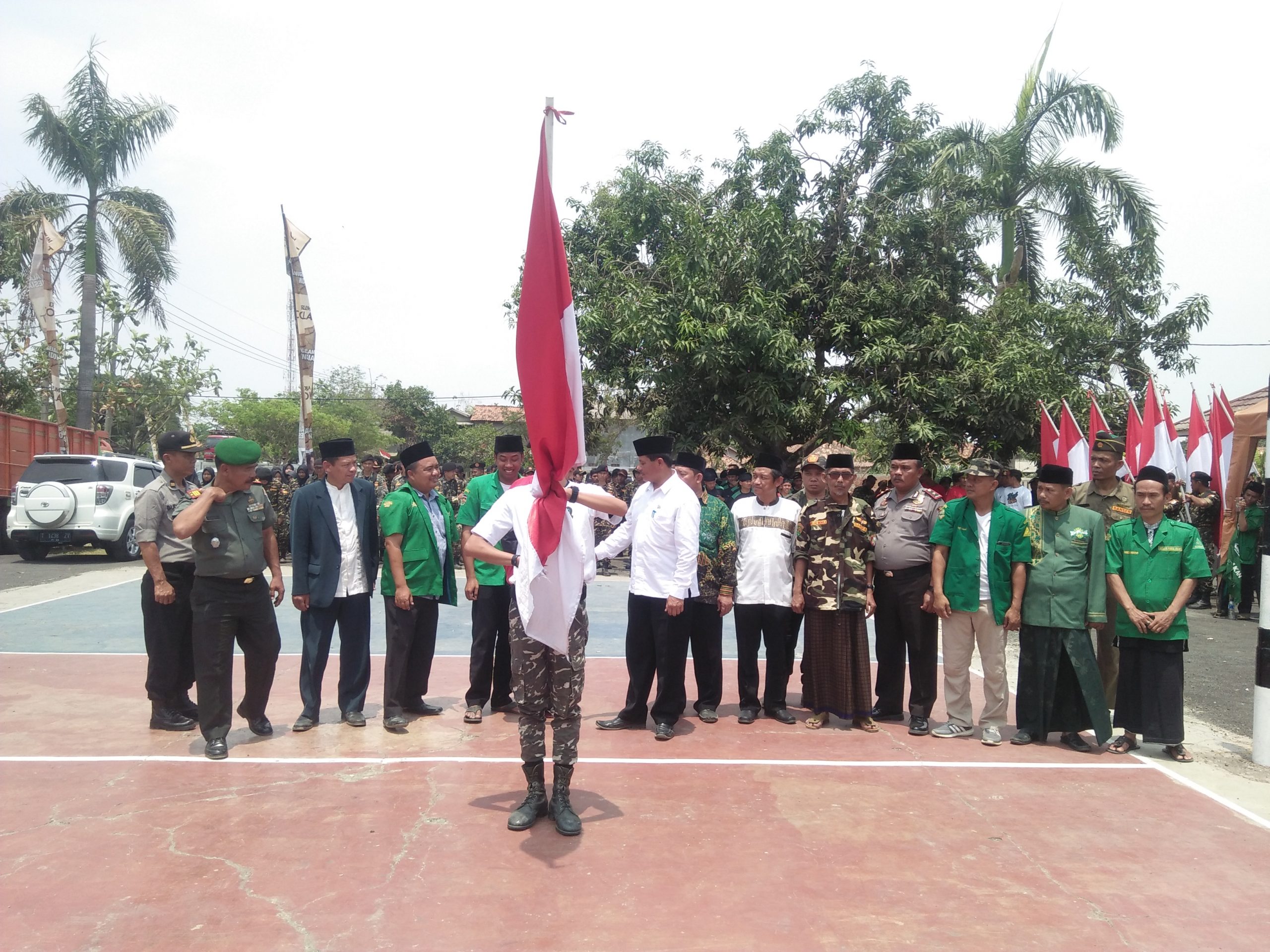 Kirab Satu Negeri Tiba di Subang, Gelar Doa Bersama di Makam Mbah Husein