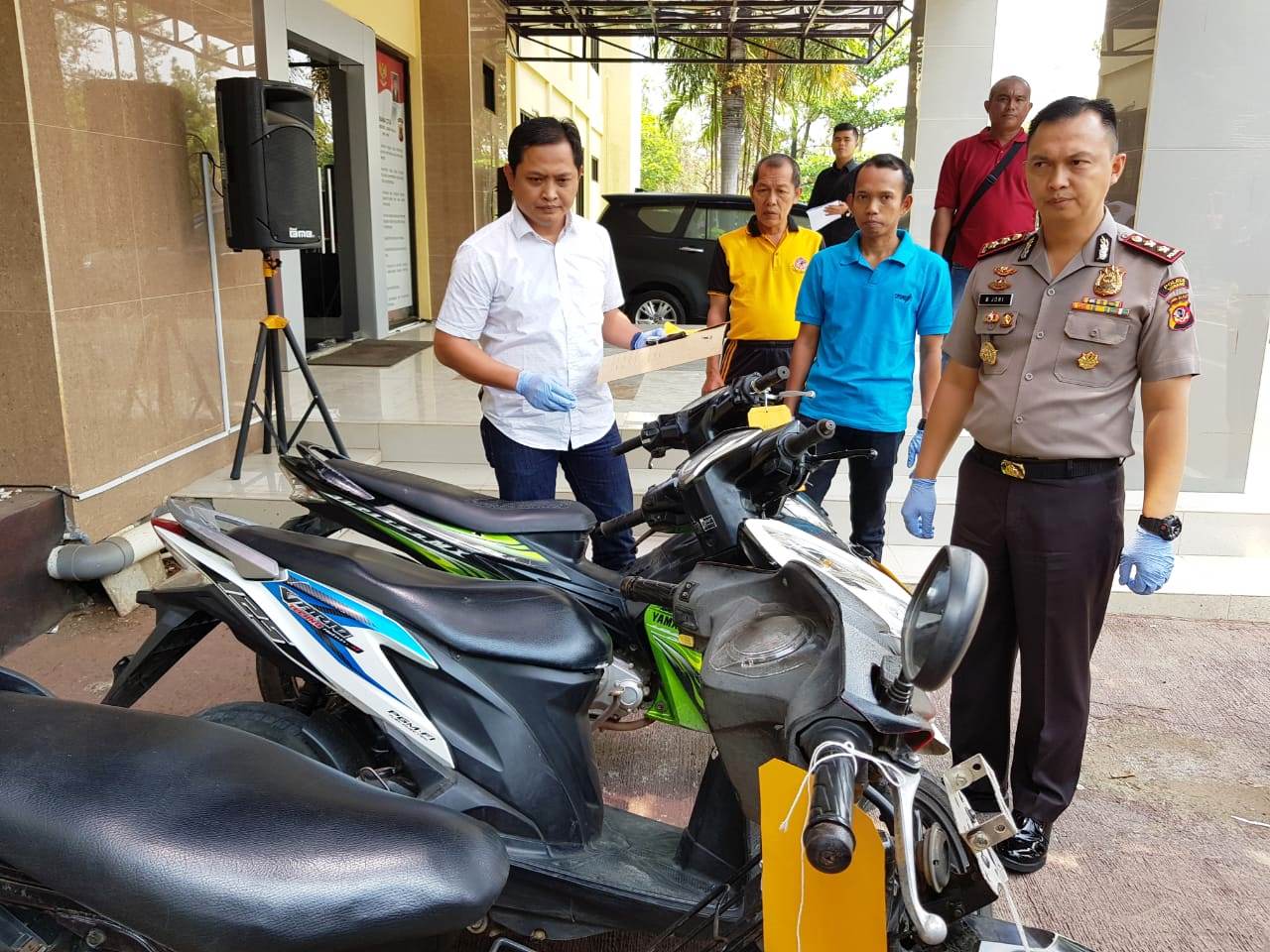 Polisi Amankan Empat Pelaku Curanmor