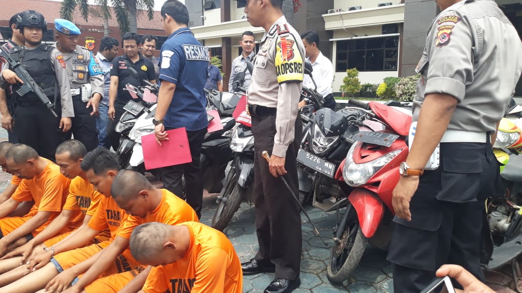 Tiga Sindikat Curanmor Dibekuk Polisi