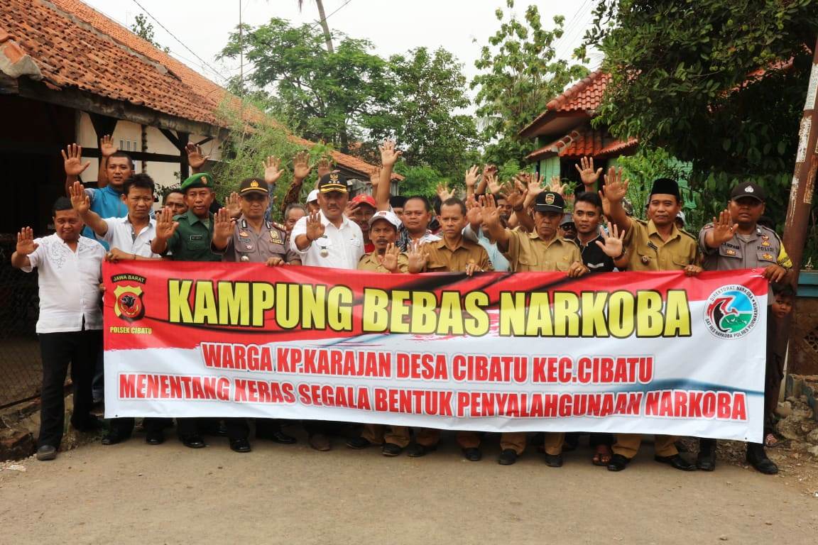 Desa Karyamekar, Cibatu dan Cikadu Diklaim Bebas Narkoba