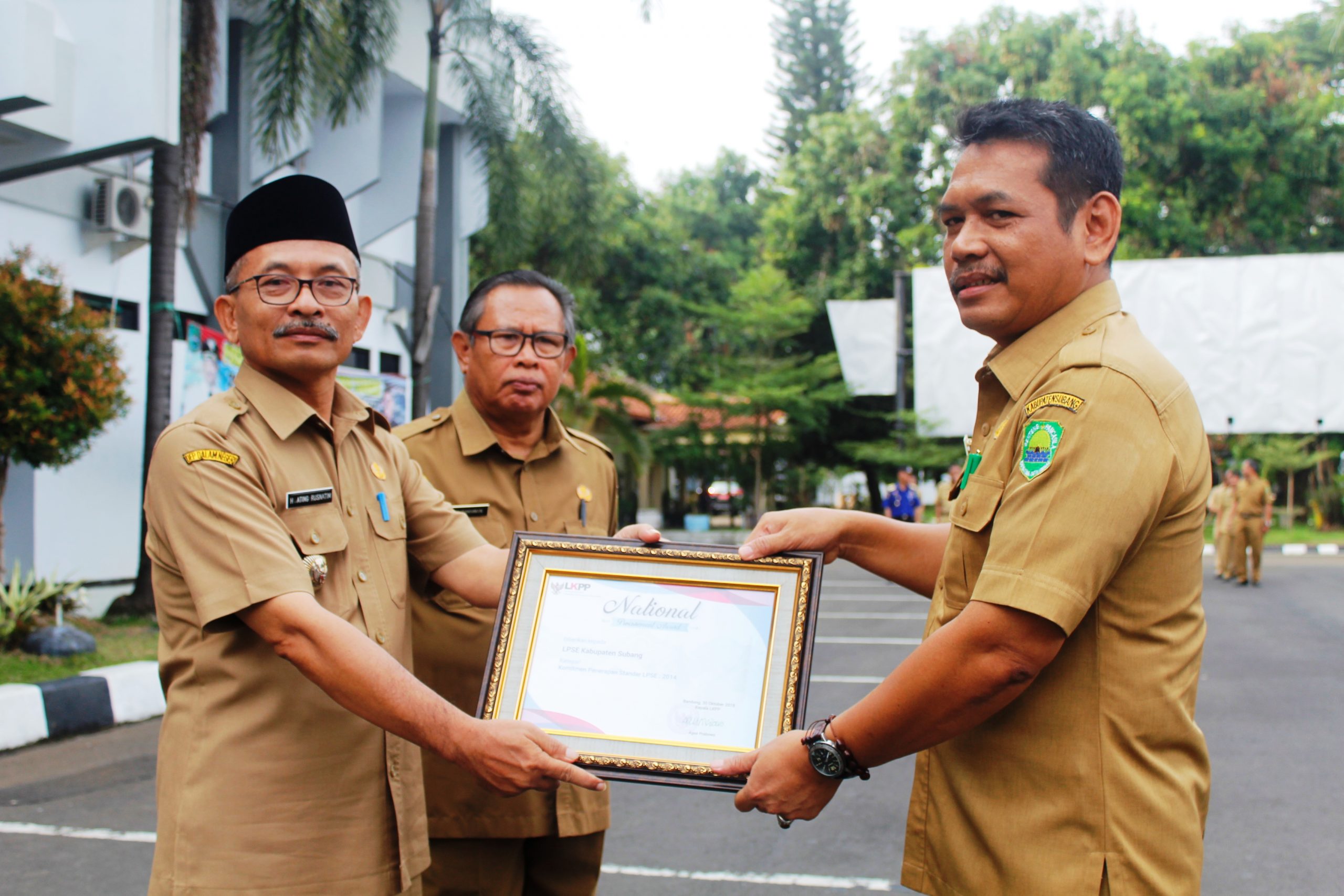 Berprestasi, LPSE Raih Penghargaan Tingkat Nasional