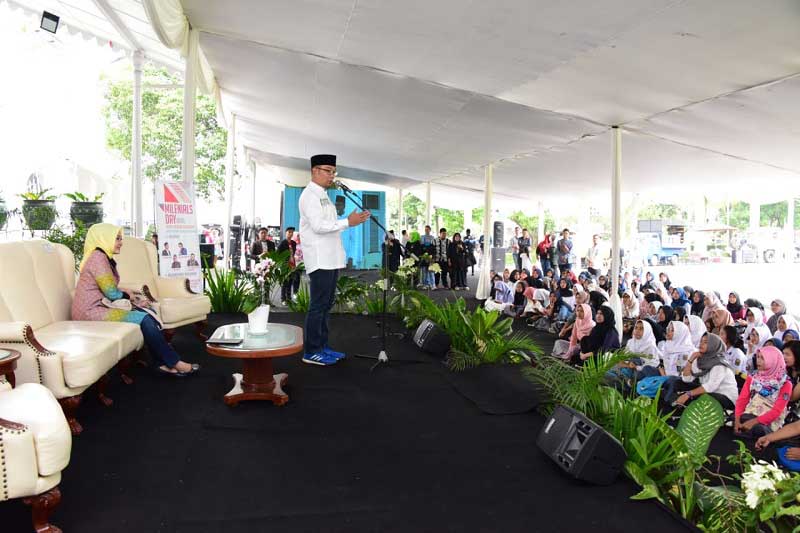 Ridwan Kamil Titip Pesan untuk Milenials di Jabar