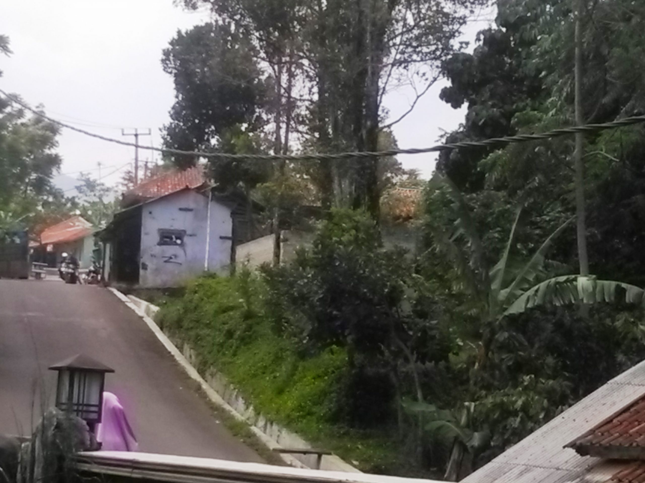 Kabel PLN Melorot Ganggu Lalu Lintas