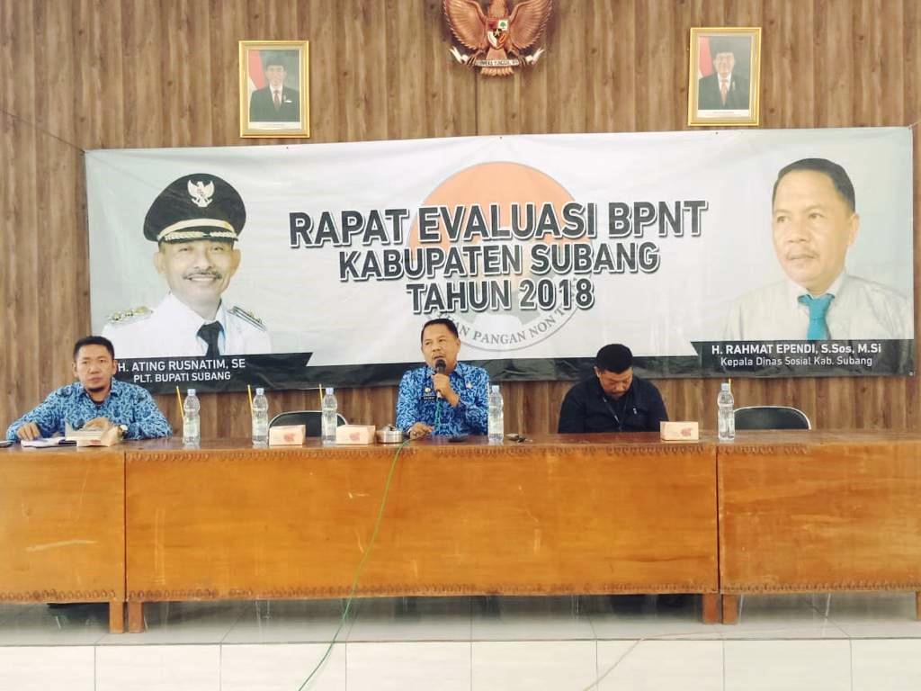 Dinsos Evaluasi Pelaksanaan BPNT