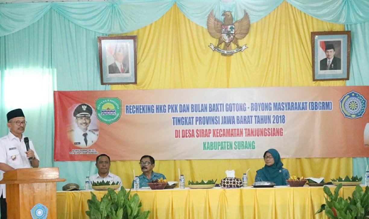 Dua Desa di Kecamatan Tanjungsiang Ikuti Lomba Tingkat Provinsi