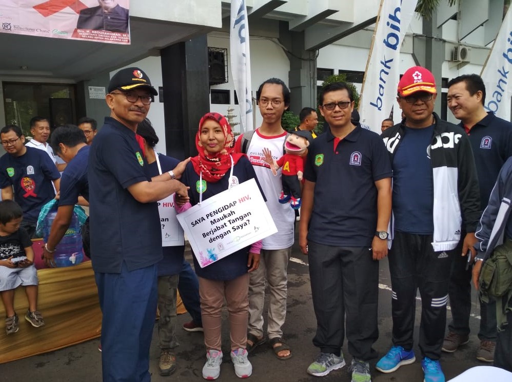 Agus Masykur Janji Perhatikan Program Penanggulangan HIV/AIDS