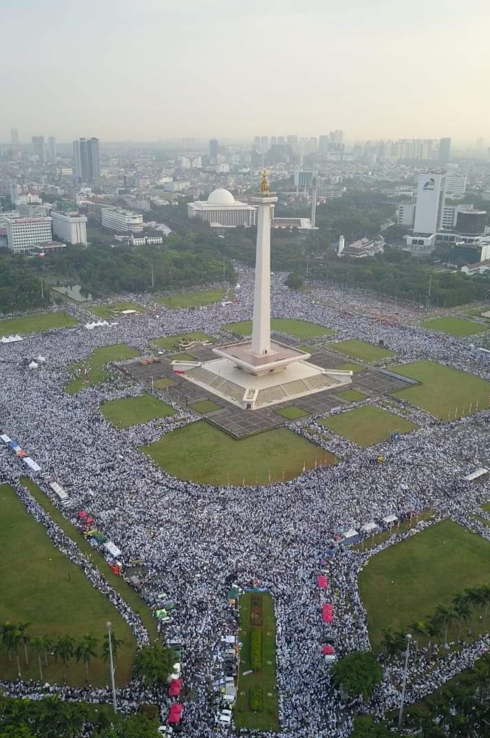 Reuni Alumni 212 Dihadiri 8 Juta Orang