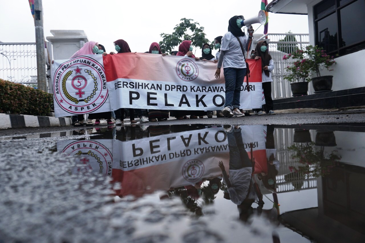 Waduh, Menurut Emak-emak Ini Ada Anggota DPRD Karawang jadi Pelakor