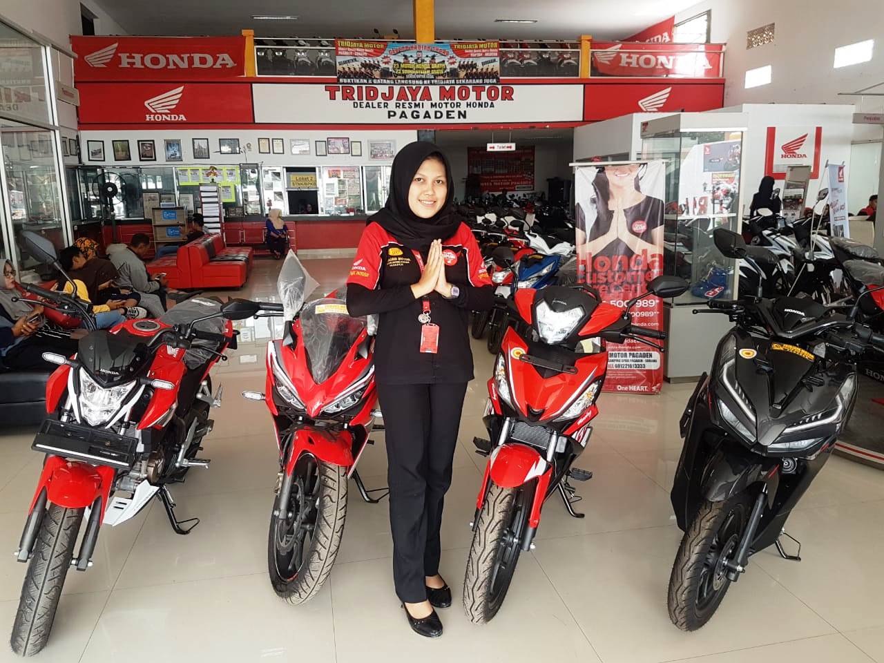 Uang Muka Rp500 Ribu, Bawa Pulang Motor