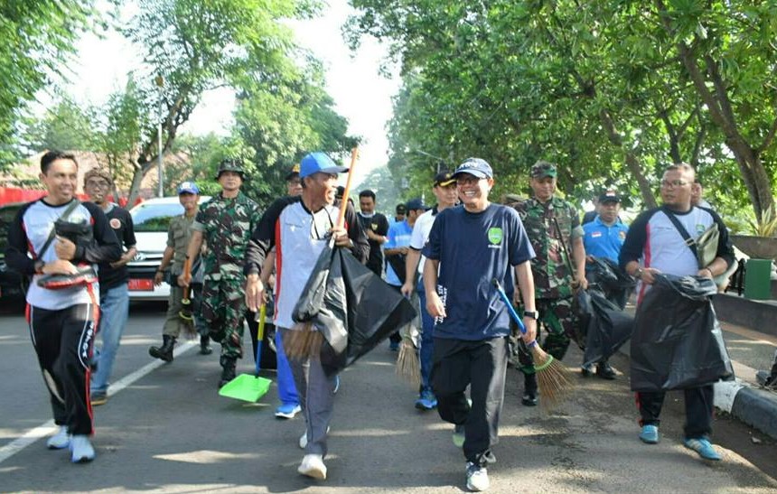 Pemkab Launching Gerakan Subang Bebersih, Area Sungai Bisa untuk Rekreasi