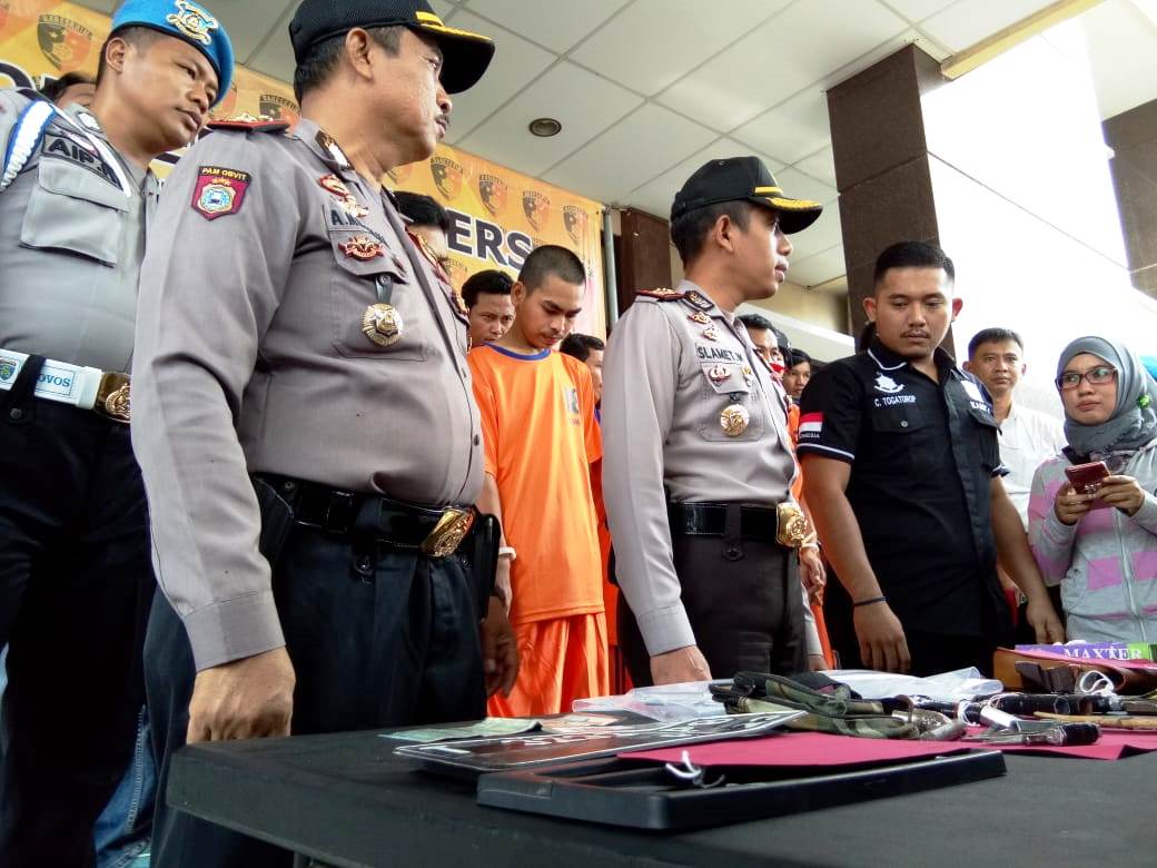 Curanmor, Polisi Amankan Senjata Rakitan, Mobil dan Motor