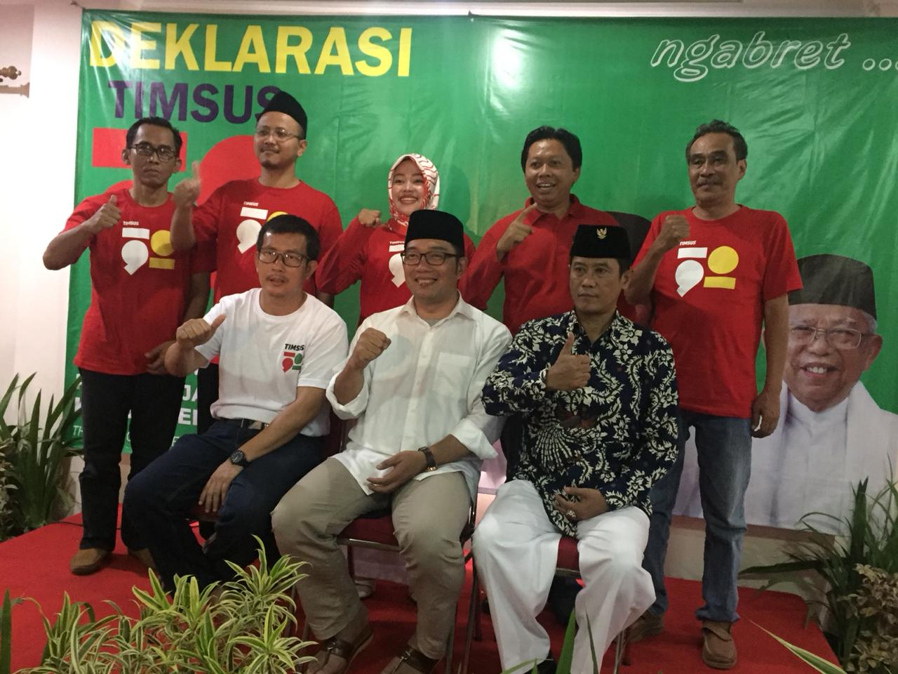 Ciamis Ngabret Bareng Emil Menangkan Jokowi