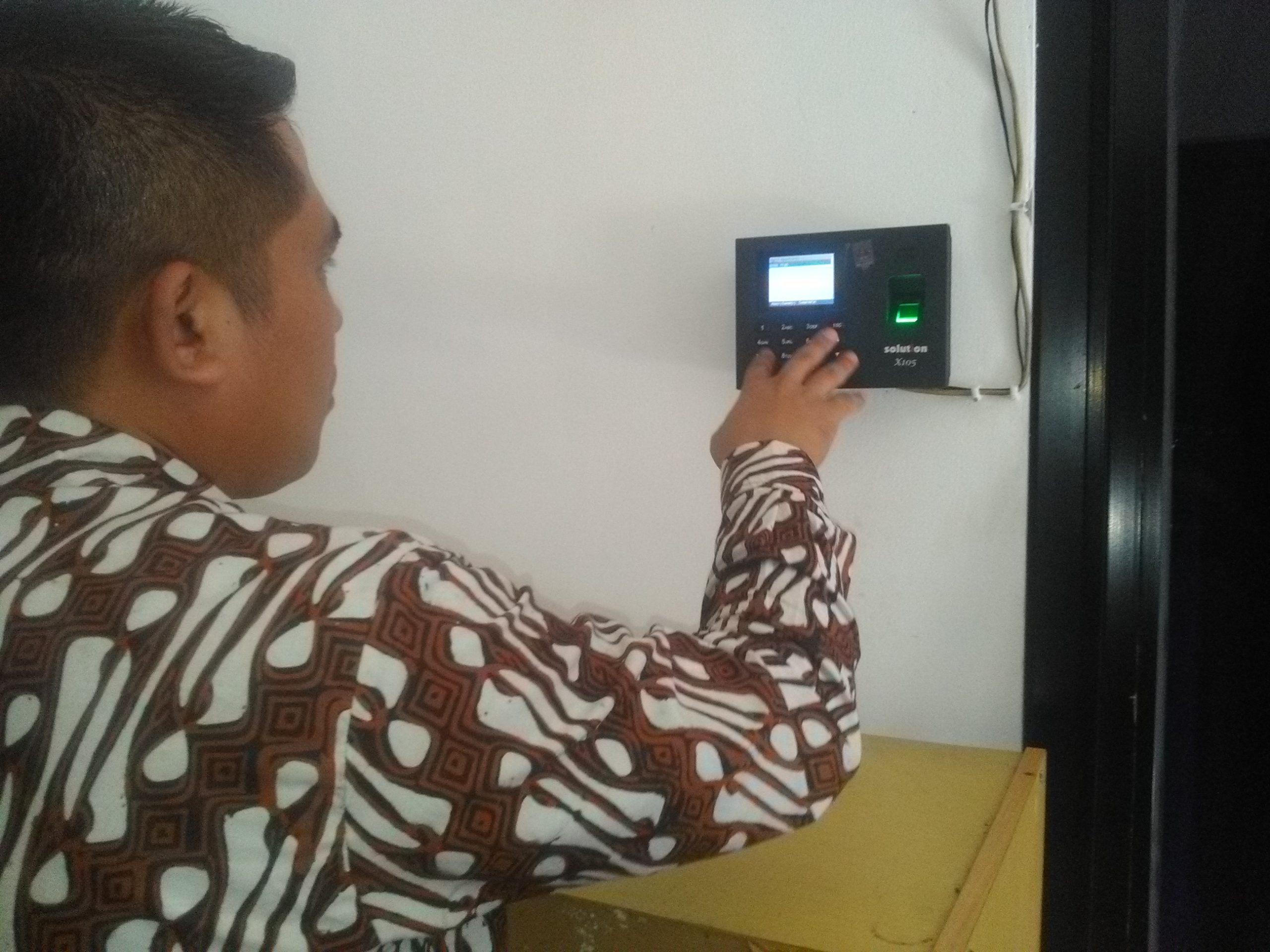 Fingerprint Tingkatkan Disiplin ASN