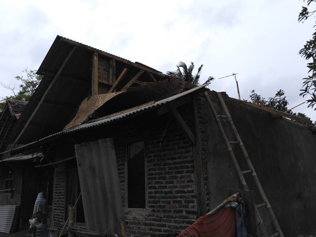 29 Rumah Rusak Diterjang Puting Beliung