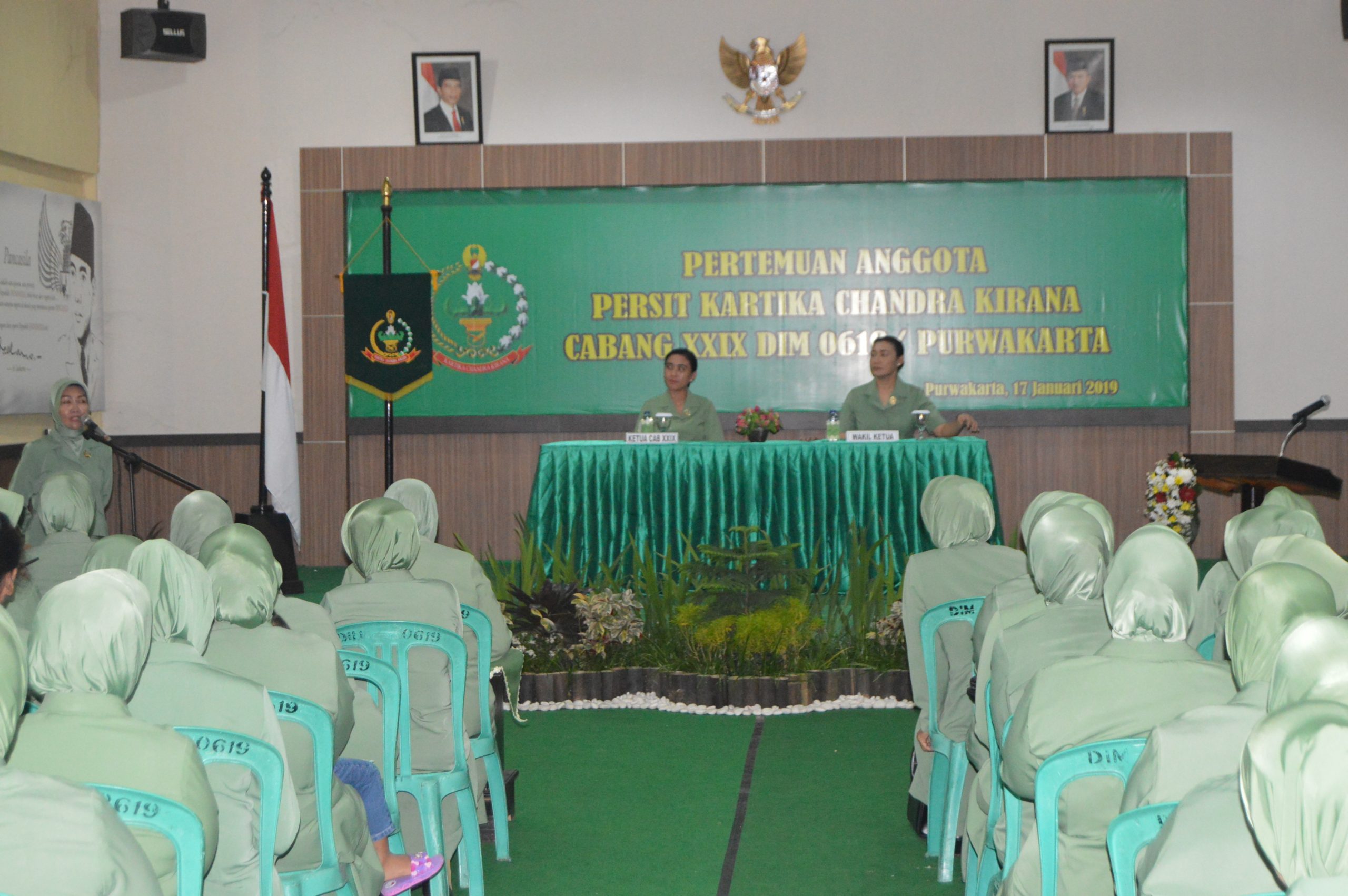 Hadapi Pilpres 2019, Persatuan Istri Tentara (Persit) Junjung Azas Luber