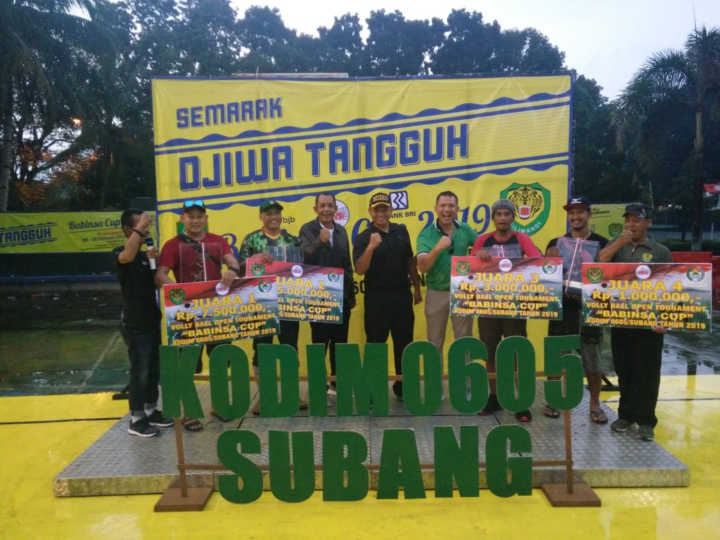 Galaxy A Cibogo Juara Babinsa Cup