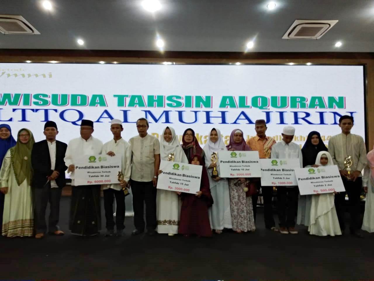 395 Santri Tahsin dan Tahfidz Al-Muhajirin Diwisuda, Lebih Memaknai Ayat Alquran