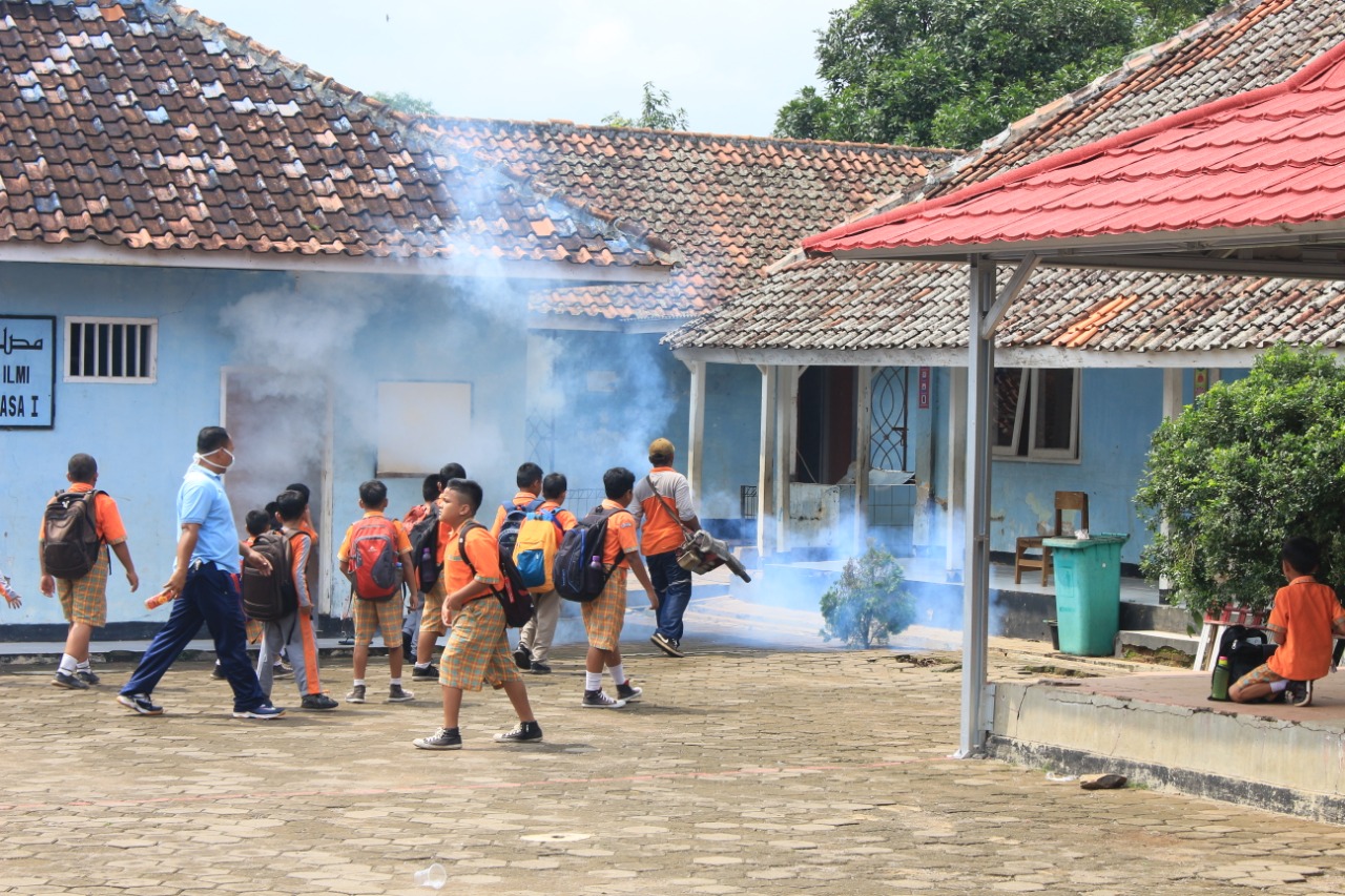 Cegah Anggota DBD, Lanud Difogging