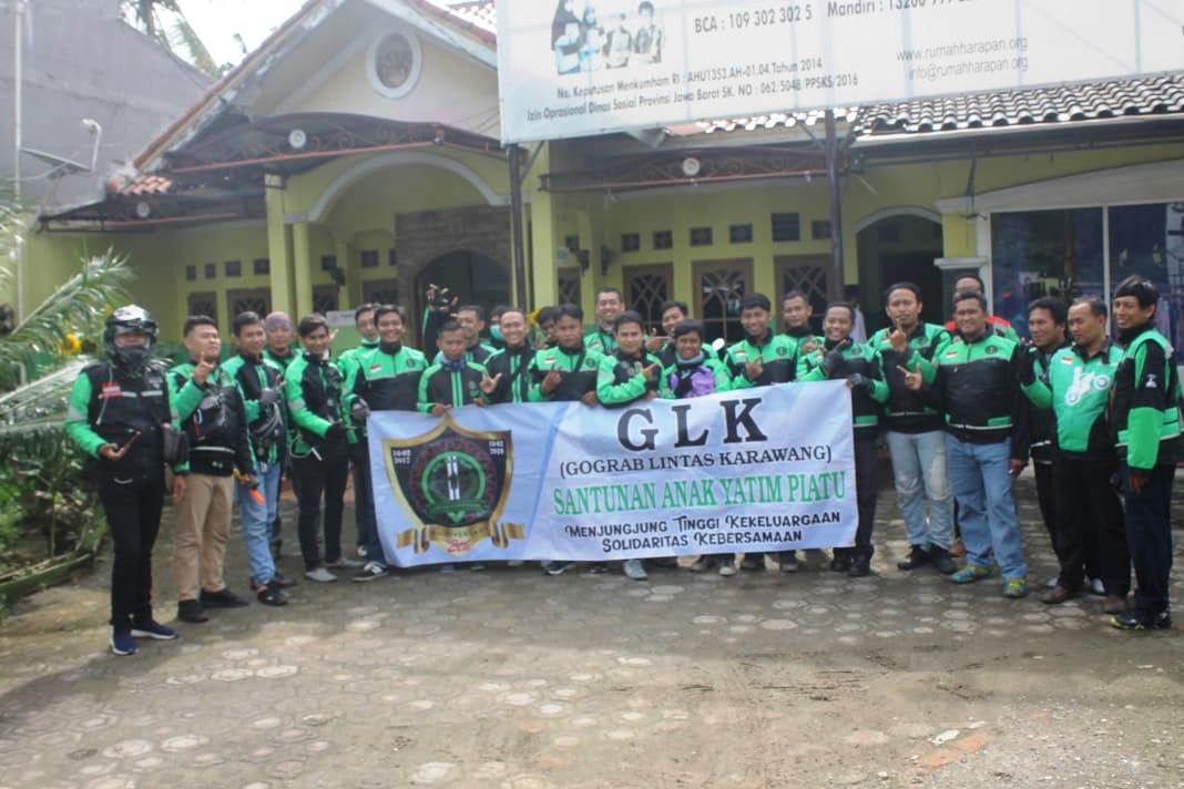 Peringati HUT ke-2, Gograb Santuni Anak Yatim