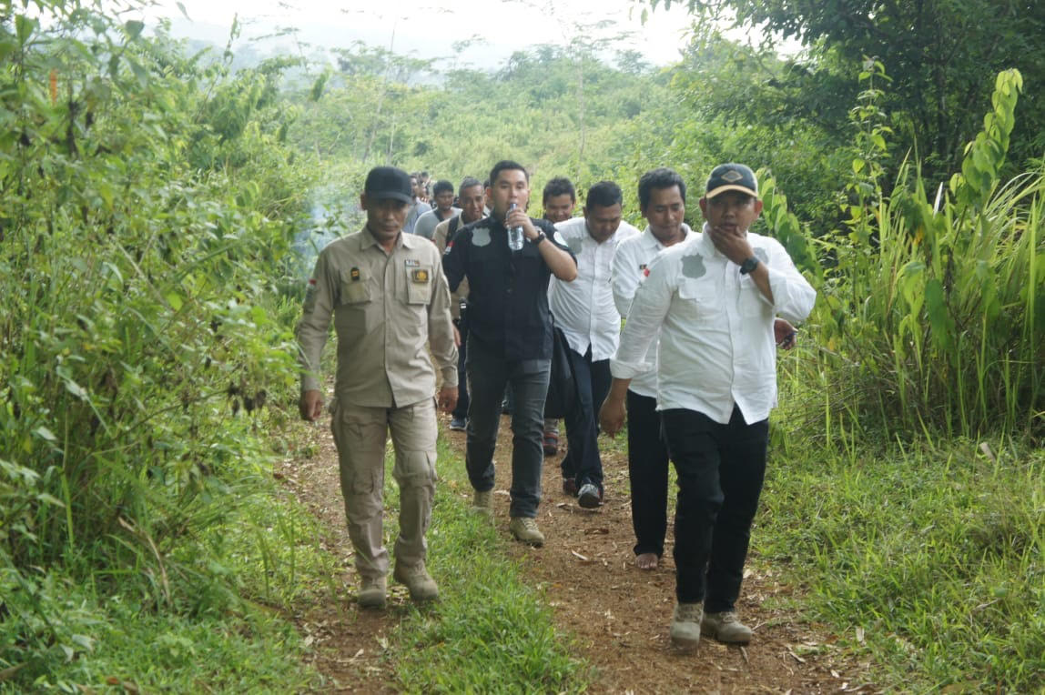 Tim Gabungan Sisir Hutan Kutamaneh, Terindikasi Ada Ladang Ganja