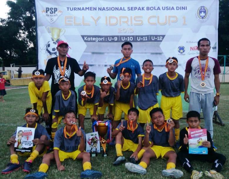 Tunas Pagaden Juara 1 Turnamen Elly Idris Cup 1