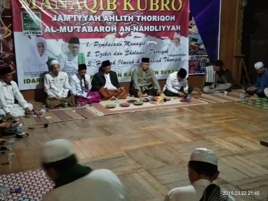 Lembaga Adat Karatwan Galuh Pakuan Gelar Manaqib