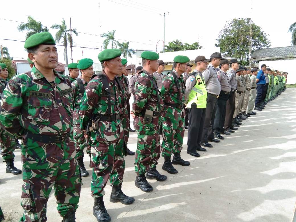 Ratusan Personel Siap Amankan Pemilu