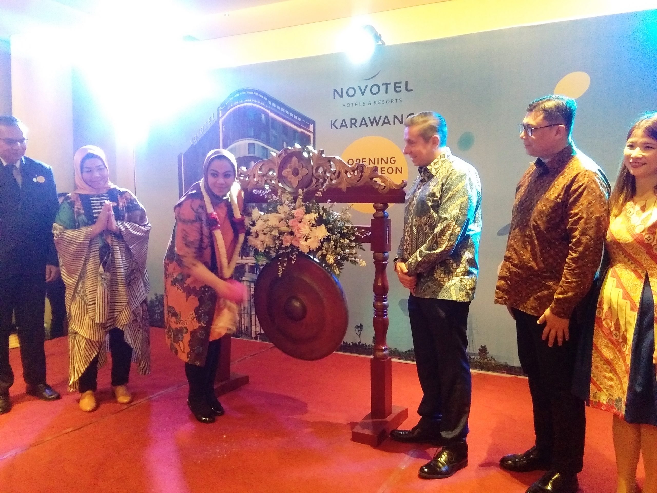 Bupati Resmikan Pembukaan Novotel