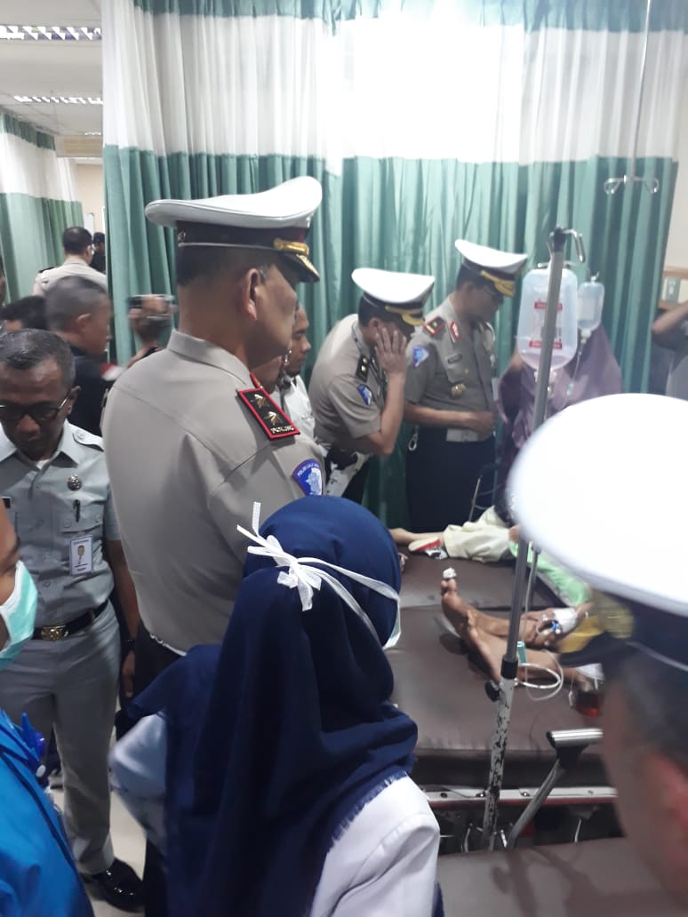 Dugaan Sementara Pengemudi Elf Kelelahan dan Mengantuk