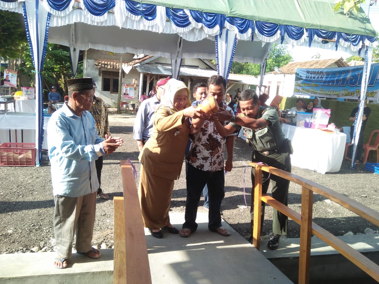 Resto Saung Makan Jati Siji Resmi Dibuka