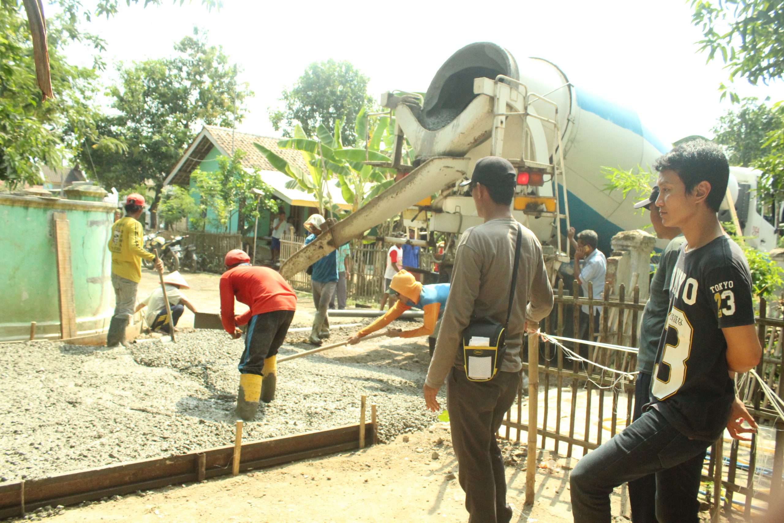 Fokus Membangun Infrastruktur, Pemdes Bojong Tengah Siapkan Anggaran