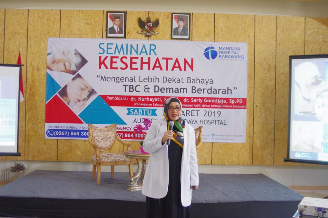 Seminar Kesehatan Mandaya Hospital, "Mengenal Lebih Dekat Bahaya TBC dan Demam Berdarah"