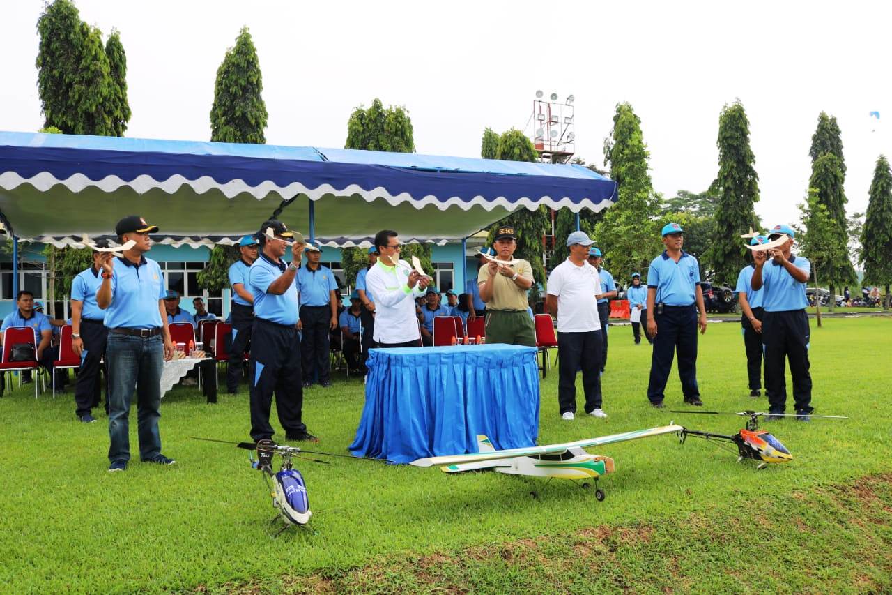 Lomba Aeromodelling Meriahkan Bulan Dirgantara