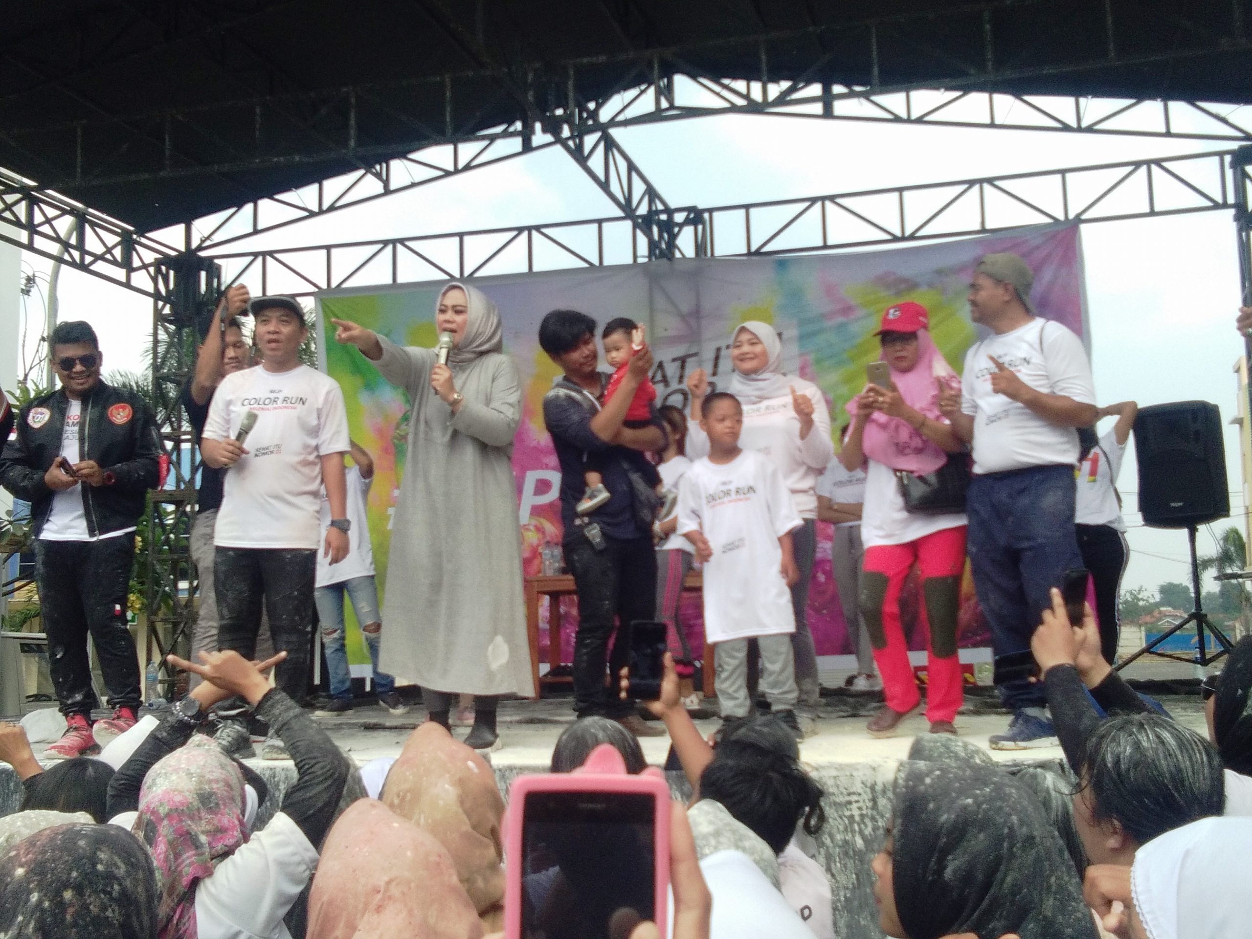 BJP Gelar Color Run