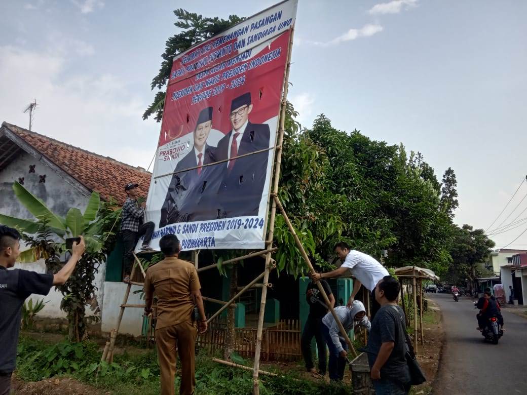 Akhirnya, Baligo Ucapan Kemenangan Prabowo-Sandi Ditertibkan