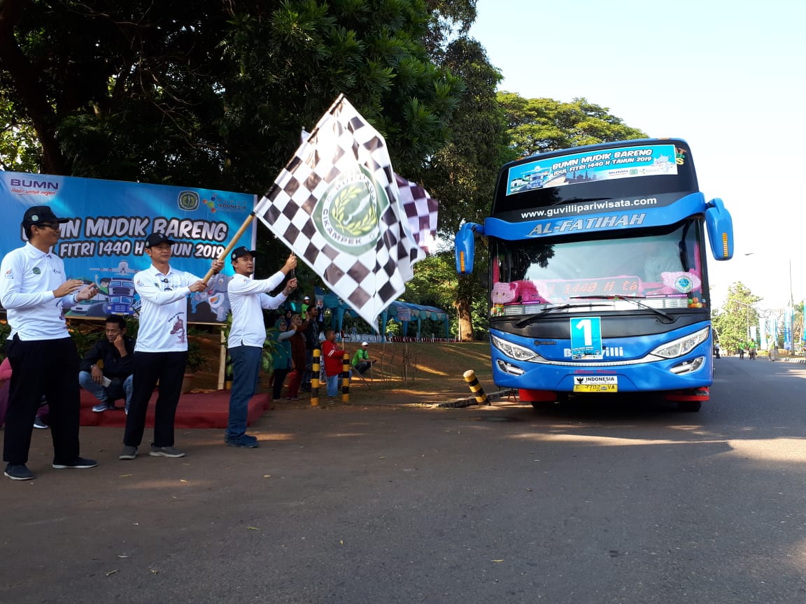 Jelang Lebaran, PT Pupuk Kujang Gelar Mudik Bareng