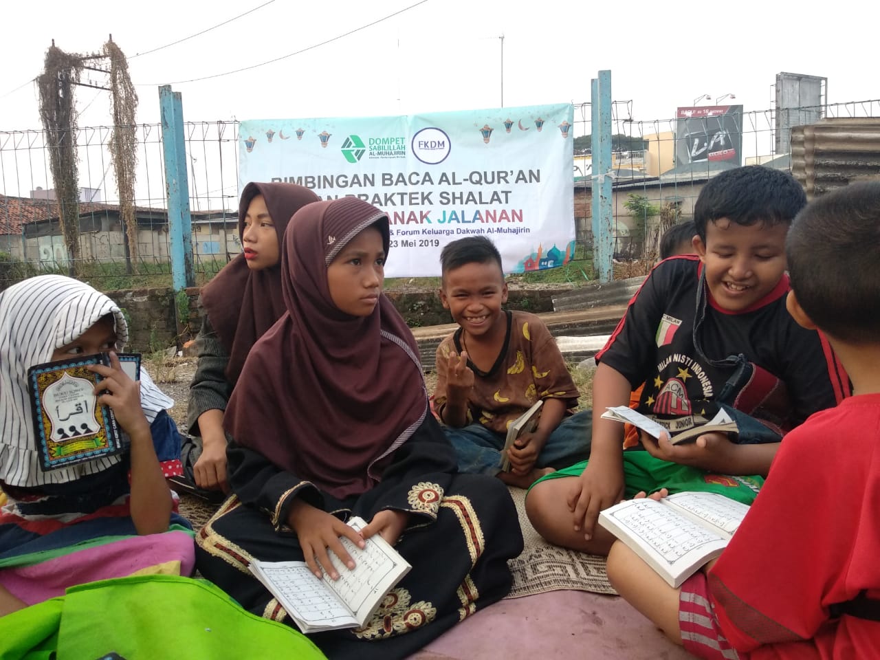 Dompet Sabilillah Al-Muhajirin Bimbing Puluhan Anak Jalanan