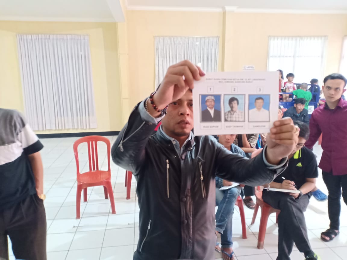 Pemilihan Ketua RW 12 Secara Demokratis