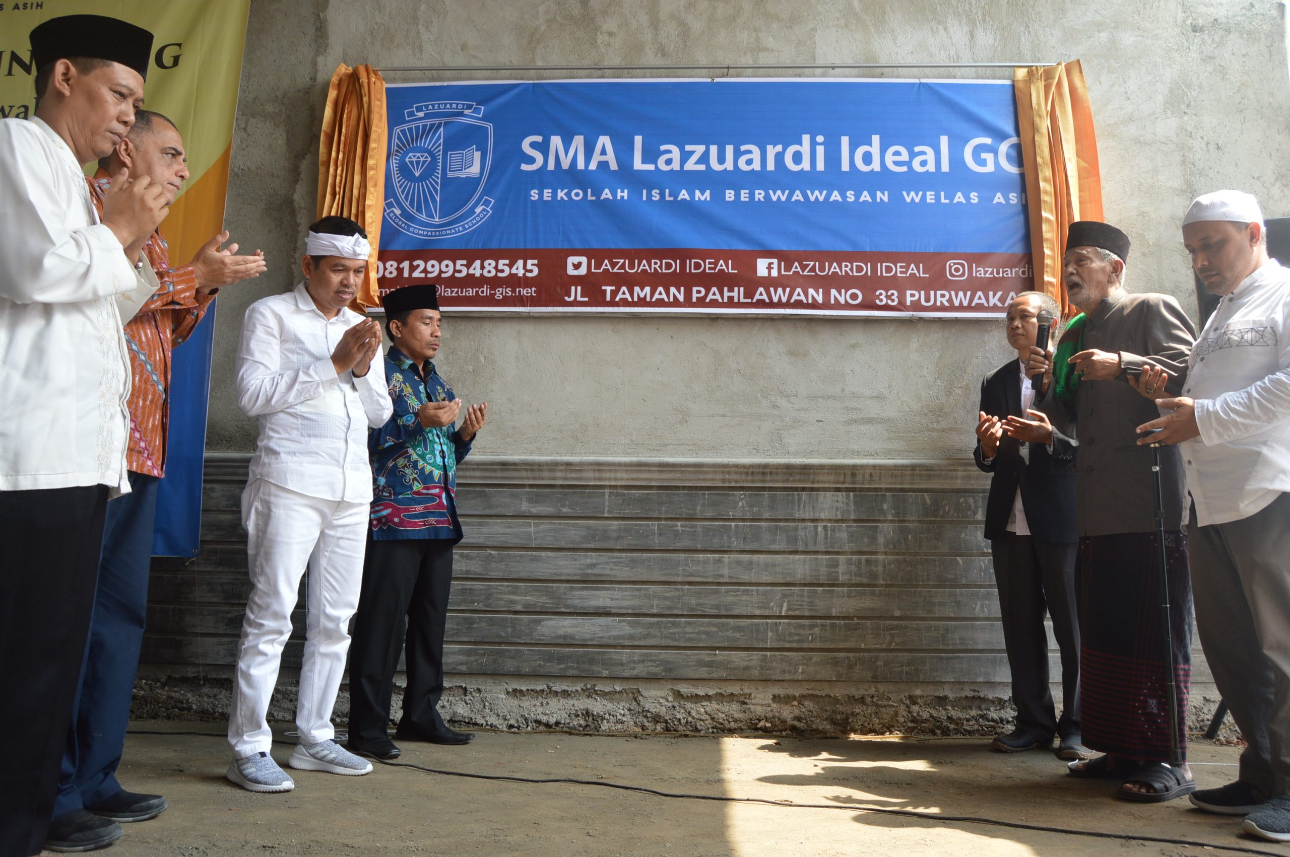 SMA Lazuardi Ideal Global Compassionate School Resmi Dilaunching