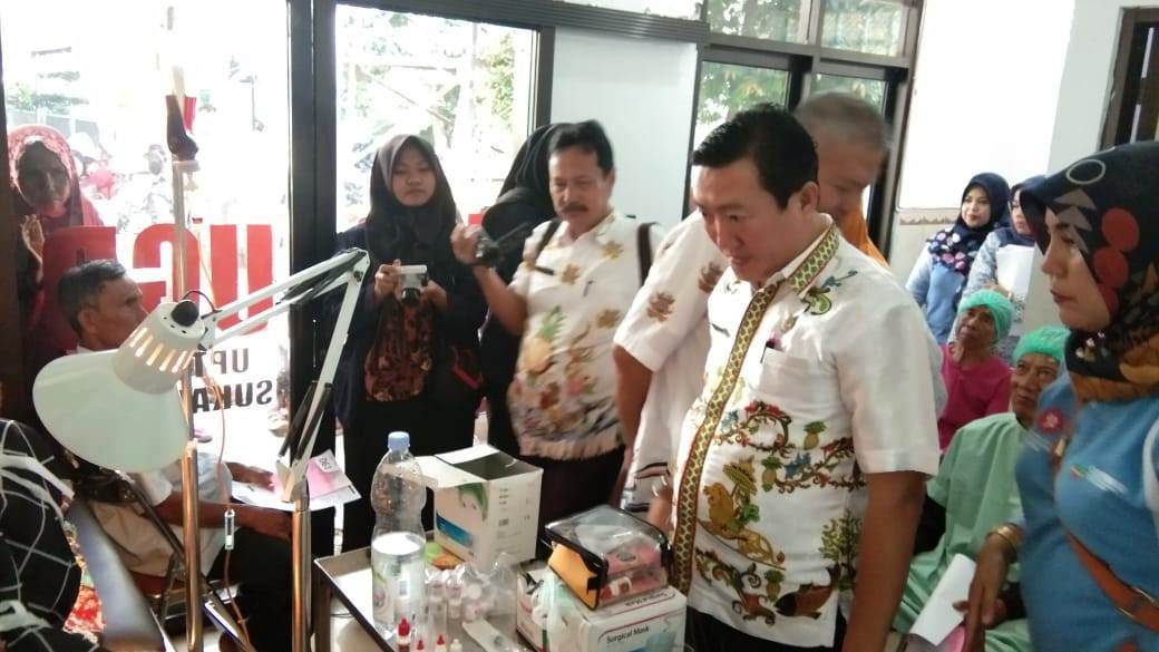 75 Penderita Katarak Dioperasi Gratis