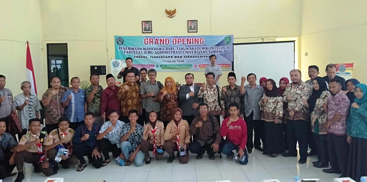 Grand Opening Fakultas Ilmu Administrasi