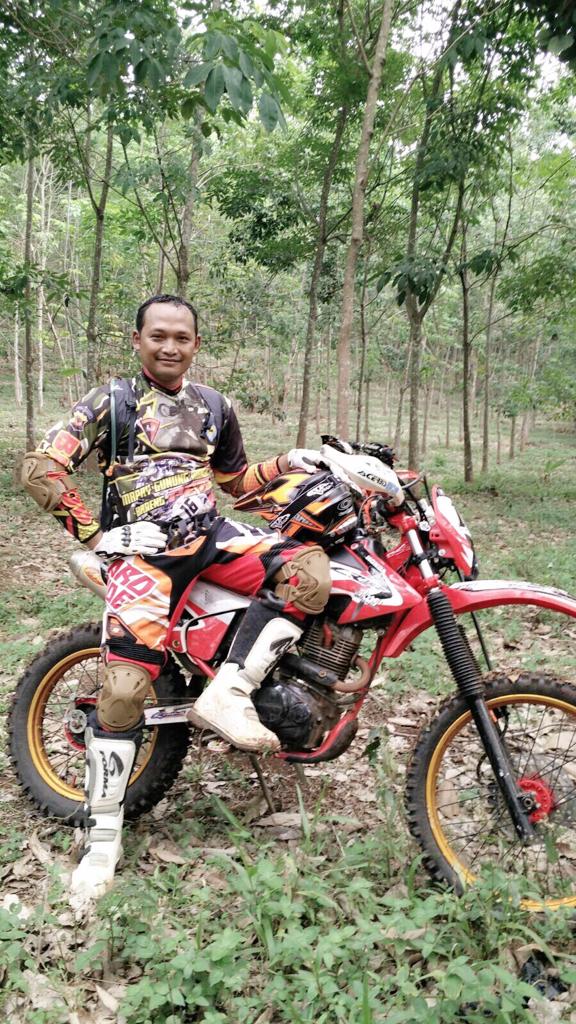 Iptu Lucky Martono, Polisi yang Hobi Trail Adventure