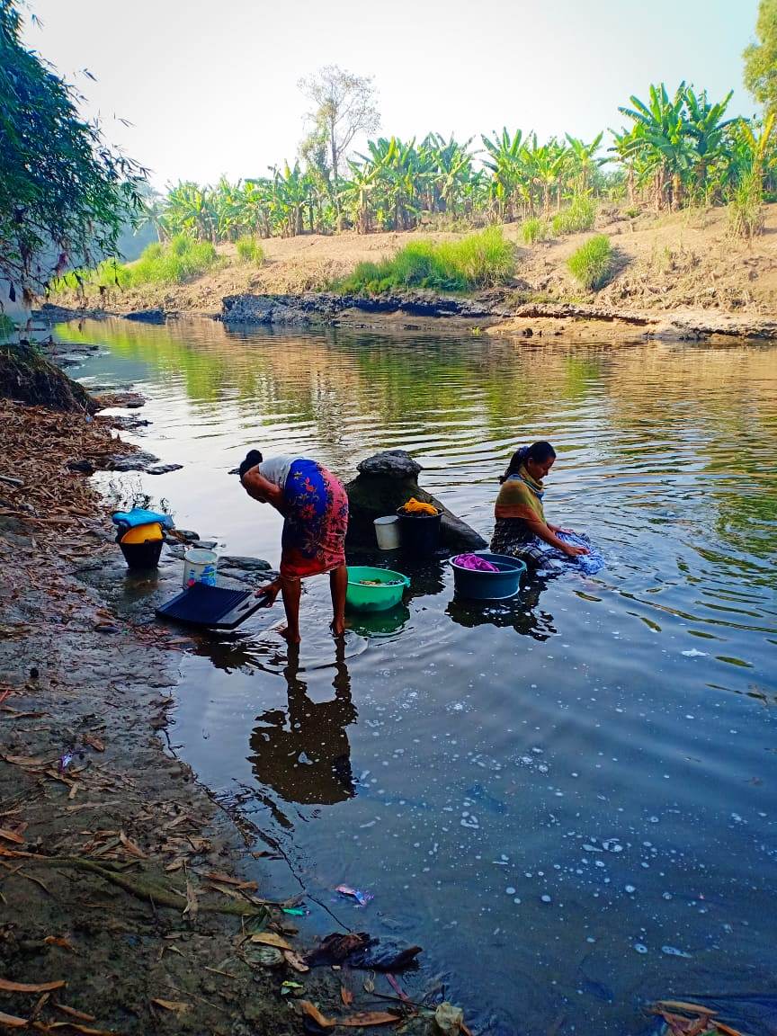 Kemarau, Sumur dan Sungai Mulai Mengering