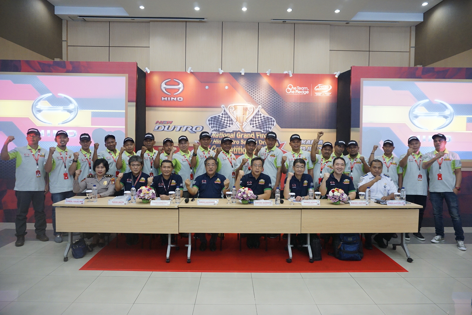 HMSI Gelar Babak Final National Hino Dutro Safety Driving