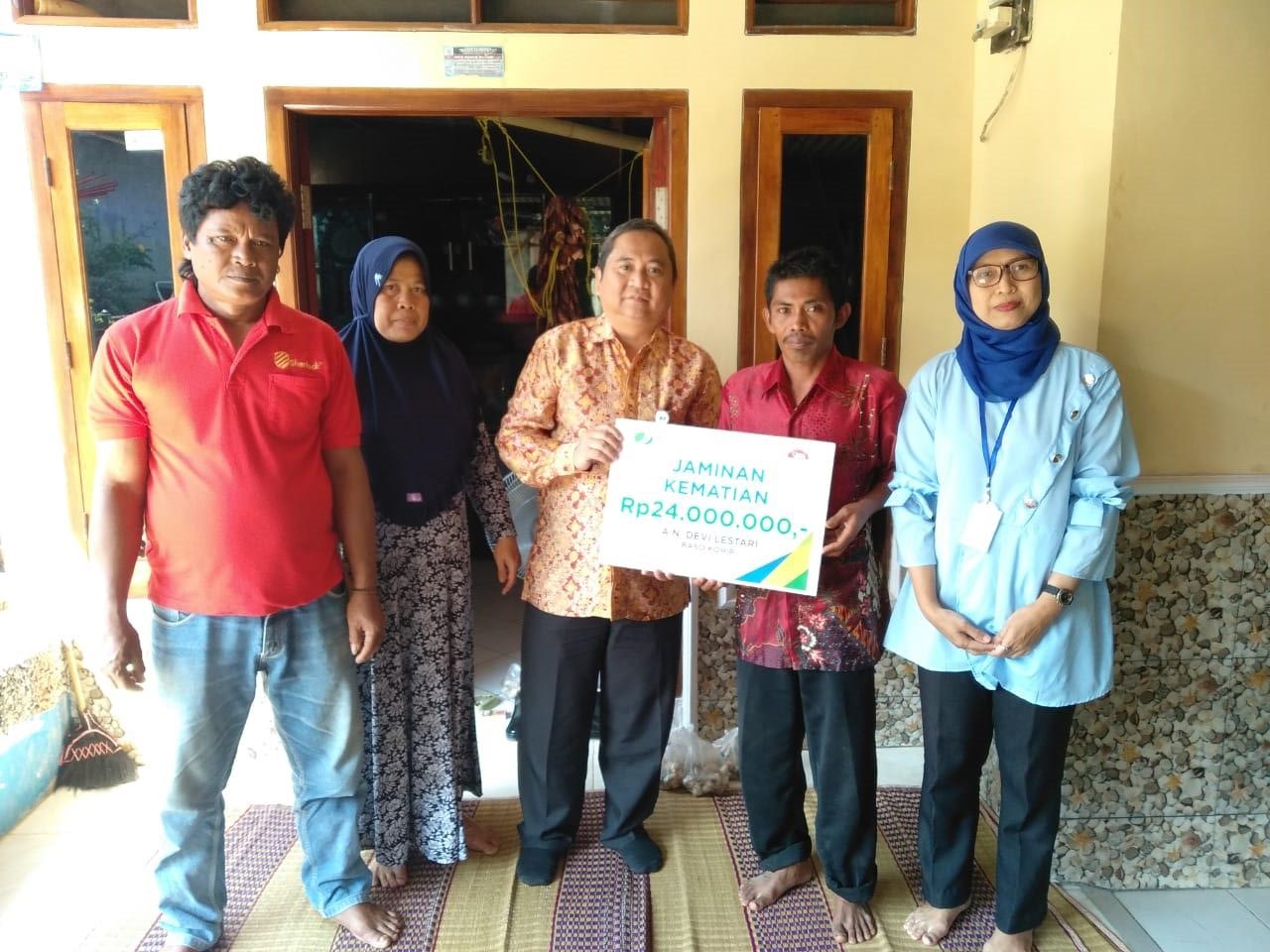 BPJS Ketenagakerjaan Santuni Penjual Bakso